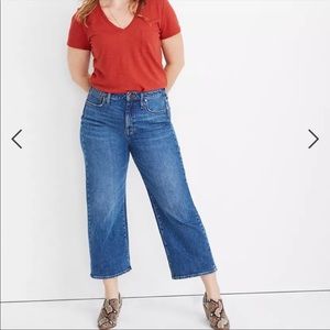 Madewell Wide Leg Crop- Petite Curvy